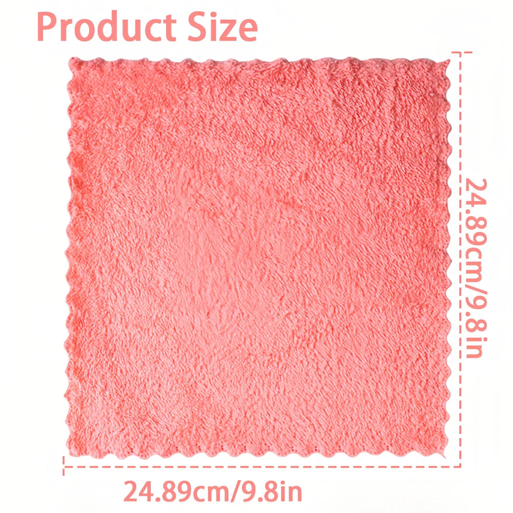 20pcs Soft Absorbent Solid Color Washcloths Gentle on Quick Drying Compact Square Towels for Home Bathroom Bathroom Peaceful Pleasures Health and Wellness