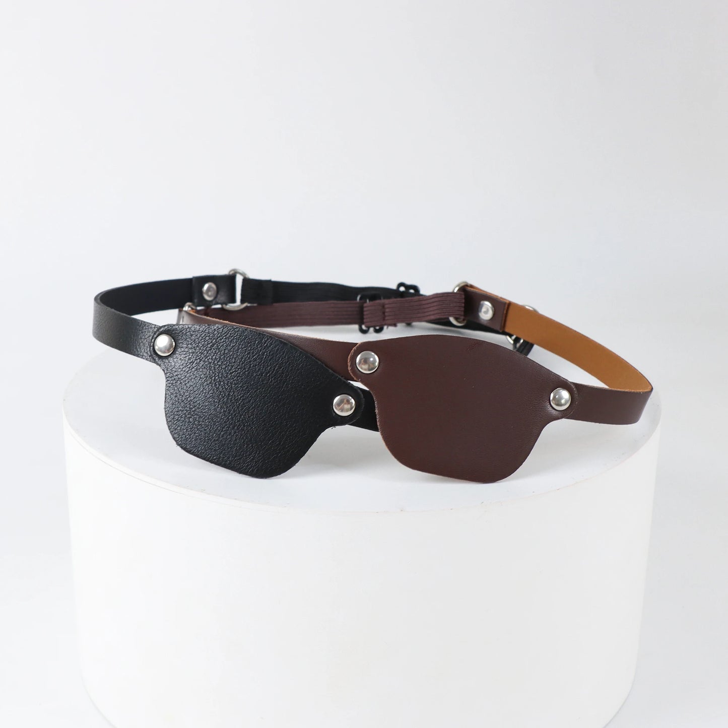 2024 Medieval Renaissances Pirate Eyepatch Pu Leather Eye Patches