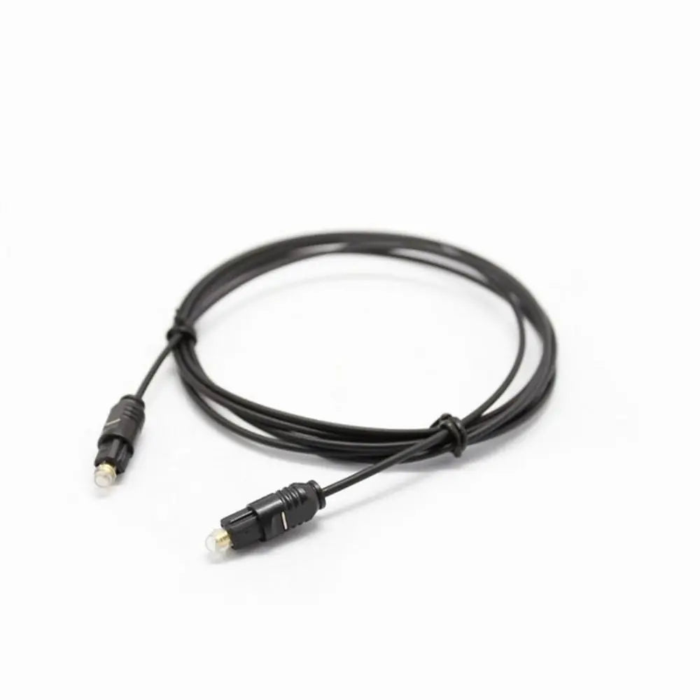 Sturdy Speaker Wire Digit Audio Frequency Coaxial Wire Optical Fiber Fiber Cable Audio Connection Cord Optic Audio Cable Peaceful Pleasures Health and Wellness
