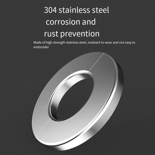 Stainless Steel Pipe Hole Cover | Decorative Escutcheon Plate Pipe Escutcheon Cover Oasis Select