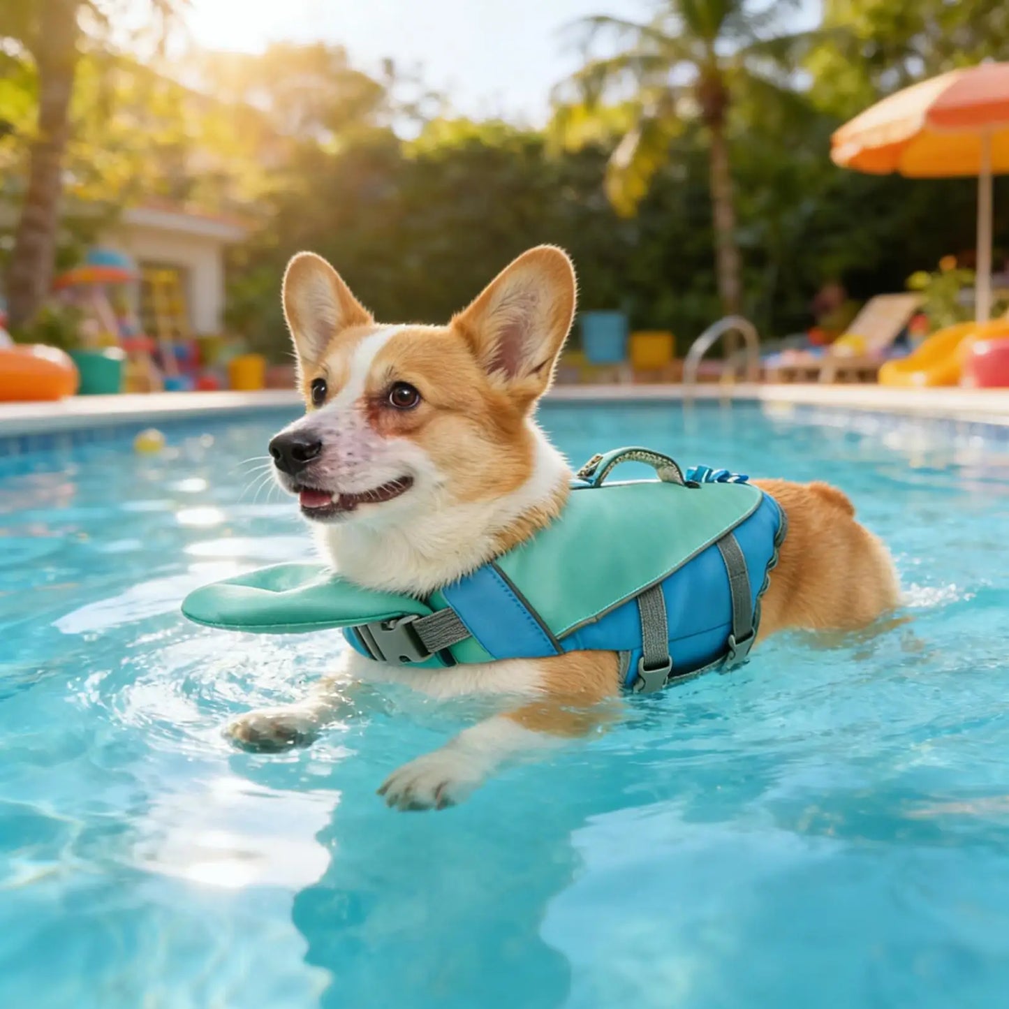 Dog Life Vest | Reflective Adjustable Swim Jacket All Breeds