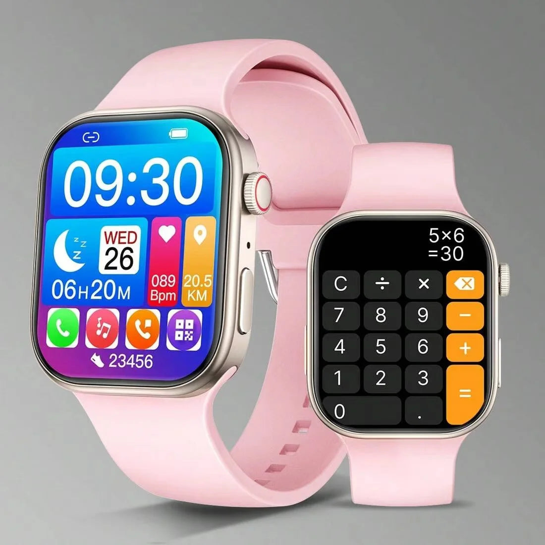 LOMAXFR 2.02" HD Smartwatch – BT Calling & Sports Tracking