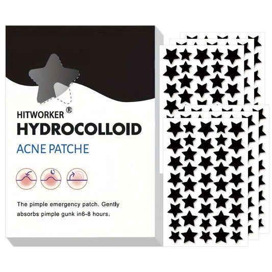 Invisible Waterproof Hydrocolloid Acne Patches – All Skin Types Acne Patch Peaceful Pleasures Health and Wellness 240PCS