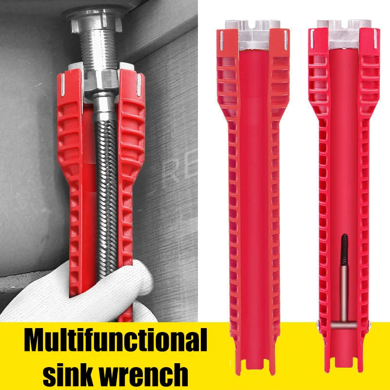 14-in-1 Sink Faucet Plumbing Wrench Set | Multi-Function Tool