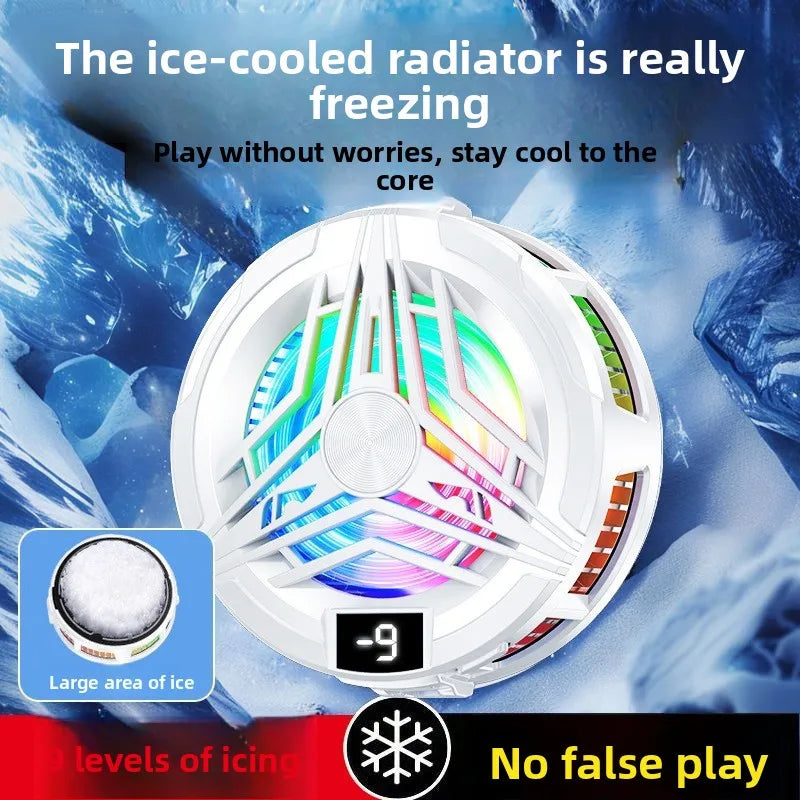 phone cooler gaming portable fan magnetic mobile cooler cell phone cooler radiator phone radiator fan to cool the mobile Peaceful Pleasures Health and Wellness