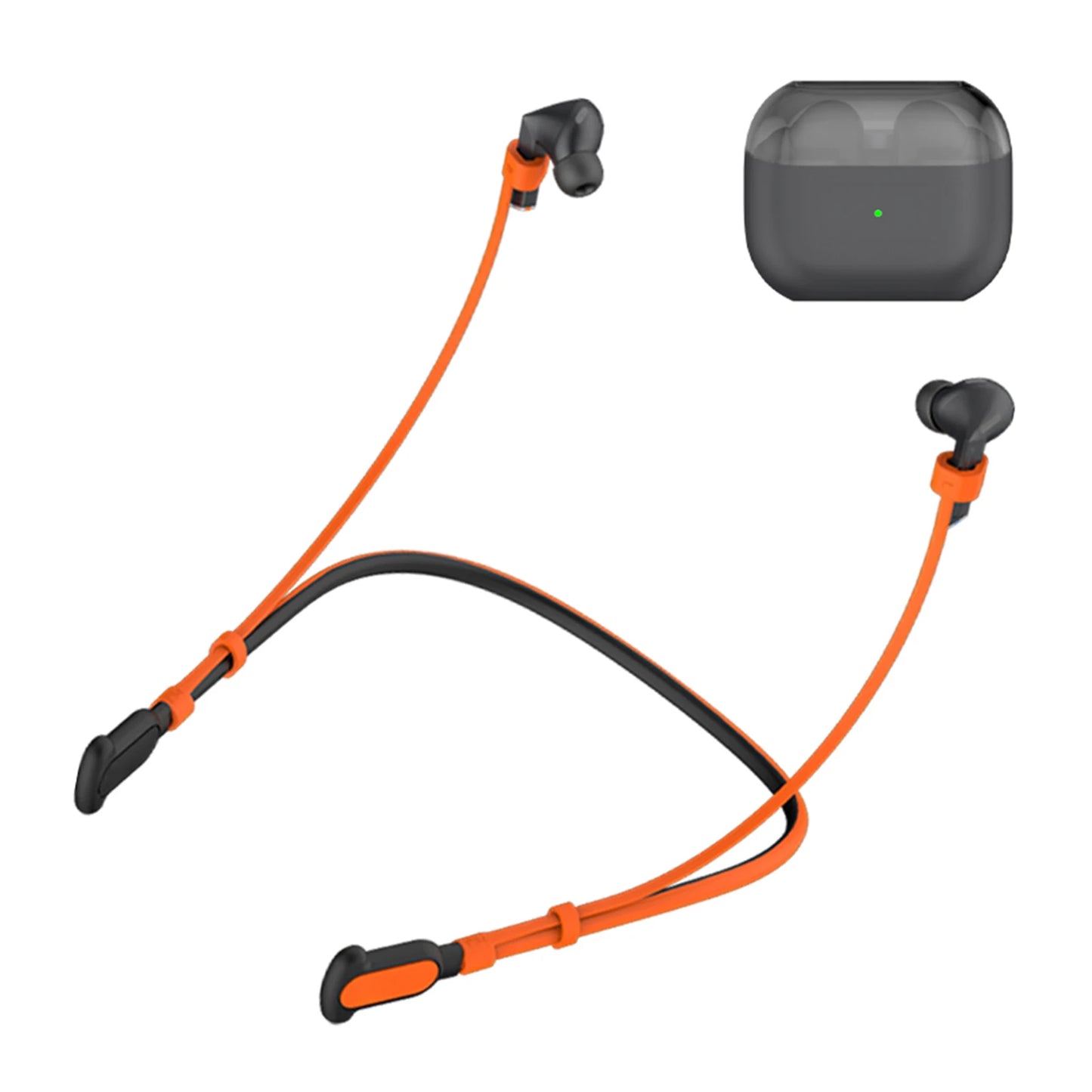 Protective Silicone Rope Soft Silicone Sports Neckband Strap Compatible with Galaxy Buds3 FE(2025)/3 Pro/3 Peaceful Pleasures Health and Wellness