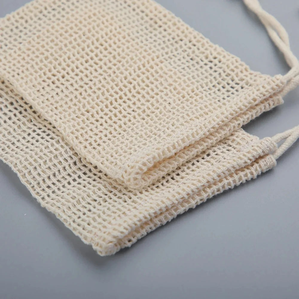 Natural Sisal Soap Bag – Exfoliating Bath Pouch & Foaming Net