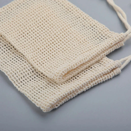 Natural Sisal Soap Bag – Exfoliating Bath Pouch & Foaming Net