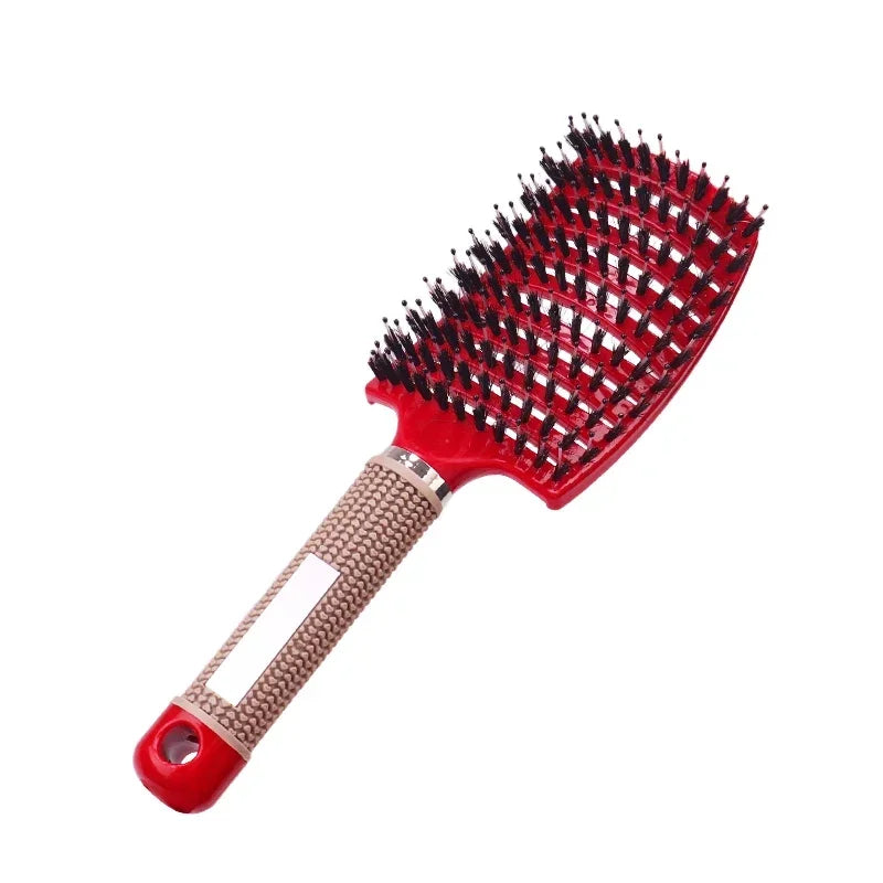 Original Hair Brush Magic Hair Comb Detangling Hair Brush Detangle Lice Massage Comb Women Tangle Hairdressing Salon 2023 Peaceful Pleasures Health and Wellness Red