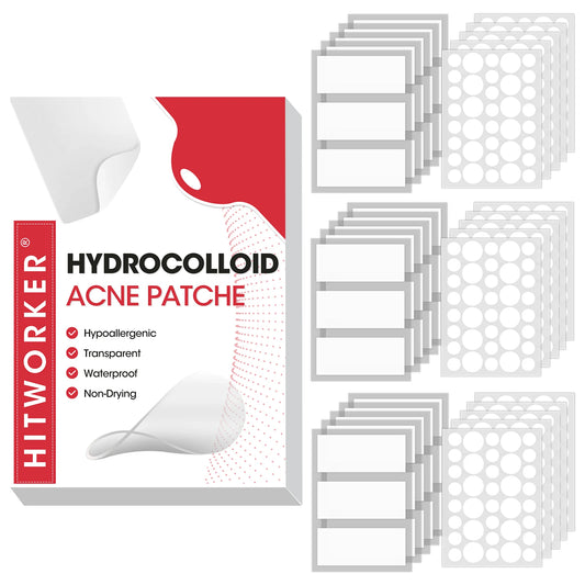 Hydrocolloid Acne Patches – Invisible, Waterproof | All Skin Types Acne Patch Peaceful Pleasures Health and Wellness