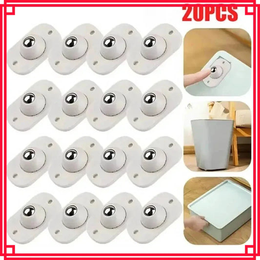Self-Adhesive Mini Swivel Caster Wheels – Furniture & Storage Furniture Caster Wheels Oasis Select