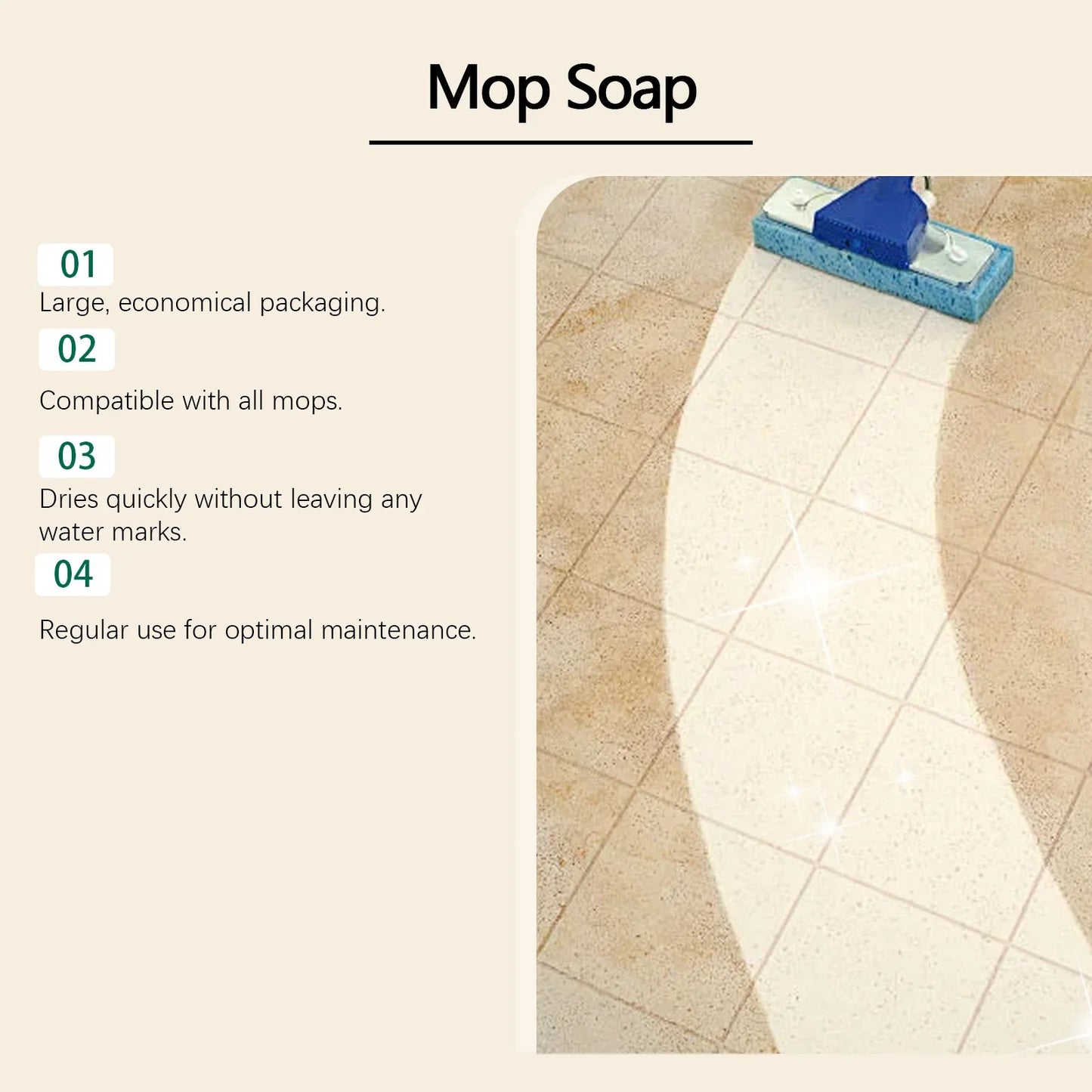 Jakehoe Floor Polish Cleaner – Quick Dry, Fragrant & Multi-Surface