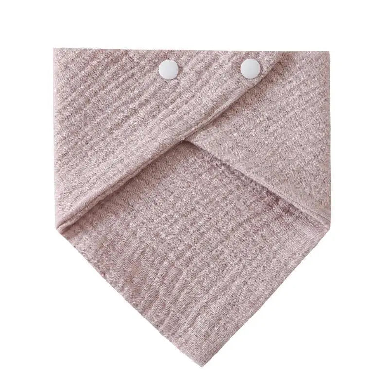 4-Layer Cotton Baby Burp Cloth & Drool Bib | Newborn 0–1Y