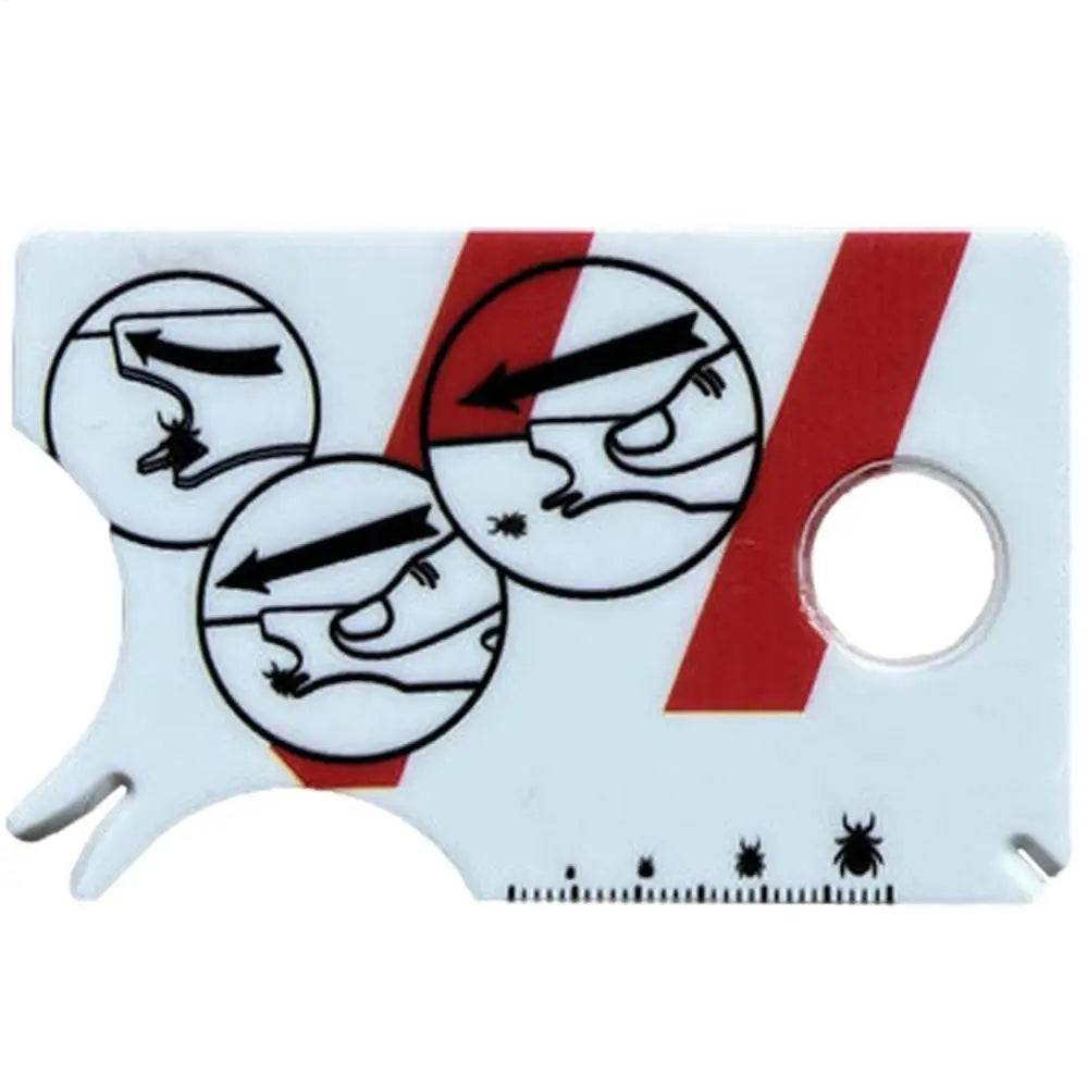 Tick Card For Children Allows Low Risk Removal Of Ticks Portable Tick Card With Magnifier For Gently Remove Ticks From People Peaceful Pleasures Health and Wellness Tick Card