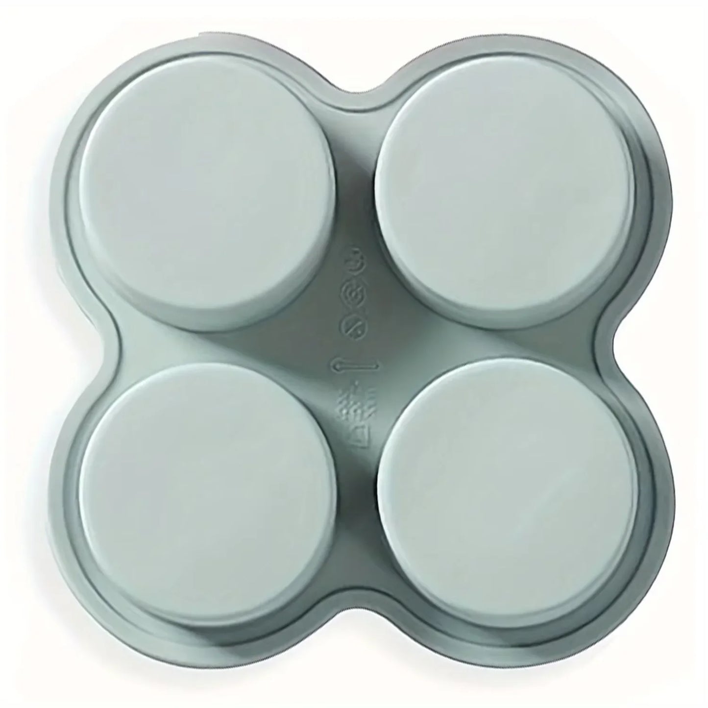 Air Fryer Egg Mold Round Shape Eggs Mold 4 Cavity Non-Stick Silicone Air Fryer Egg Pan Egg Steamer Cooking Mold Fried Egg Tool Peaceful Pleasures Health and Wellness 1pc