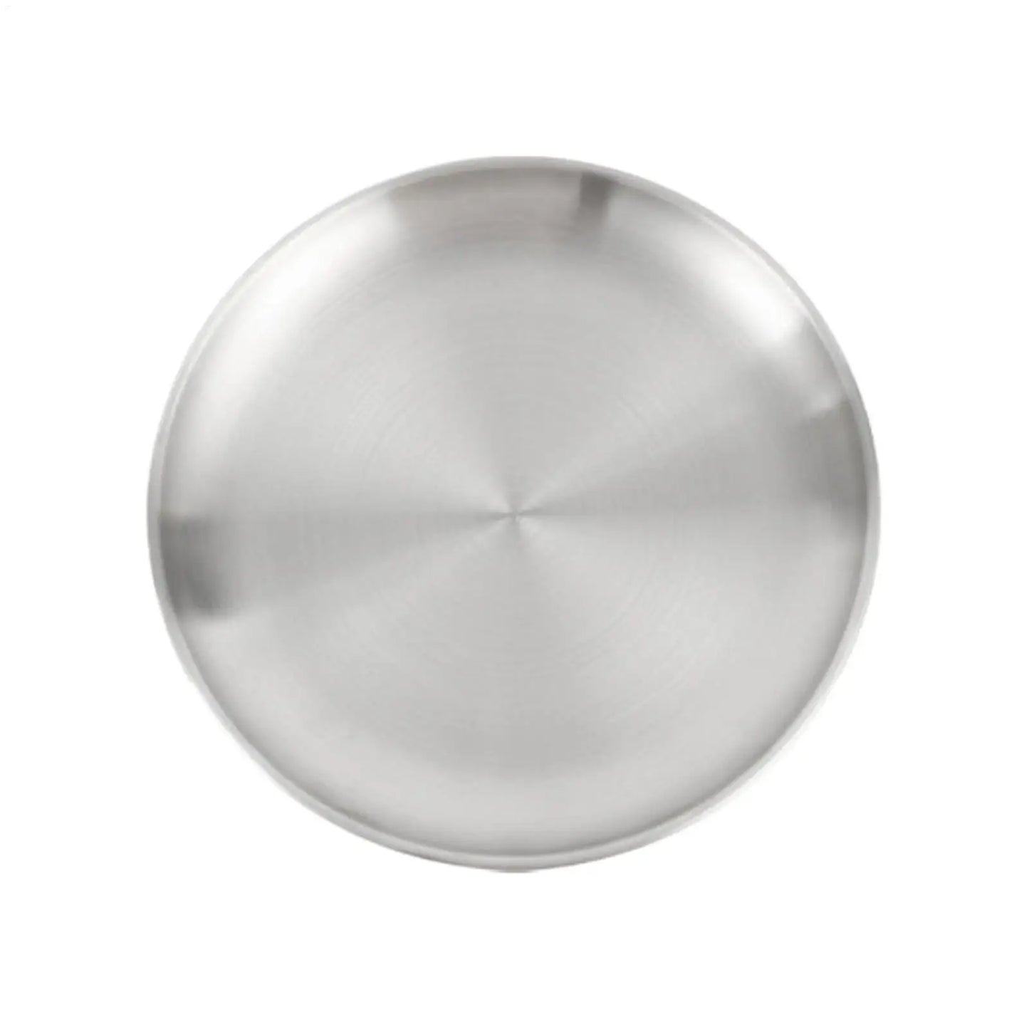 Stainless Steel Cat & Dog Bowl – Non-Slip Wide Shallow Design