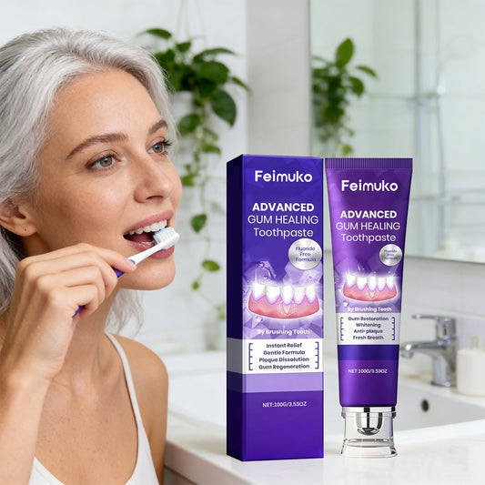 Gum Repair Toothpaste Alleviate Gum Swelling Pain Gentle Cleansing Remove Oral Odor Relieve Tooth Damage Brightening Toothpaste Peaceful Pleasures Health and Wellness