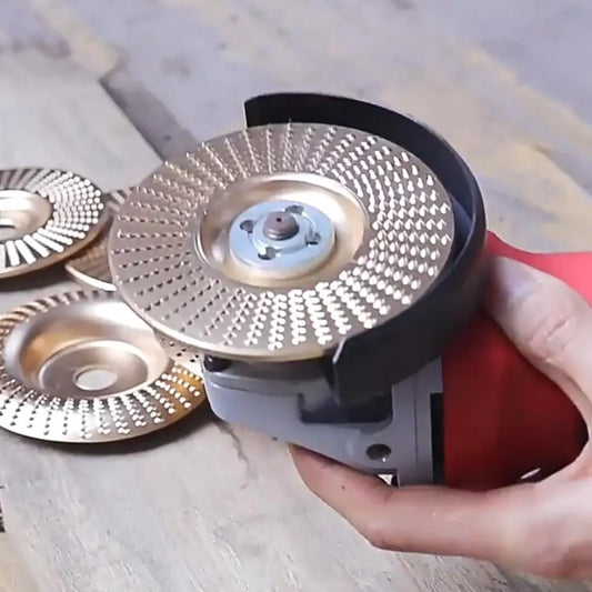 Wood Carving Grinding Disc 16mm Bore – Angle Grinder Shaping Wheel Wood Carving Disc Oasis Select