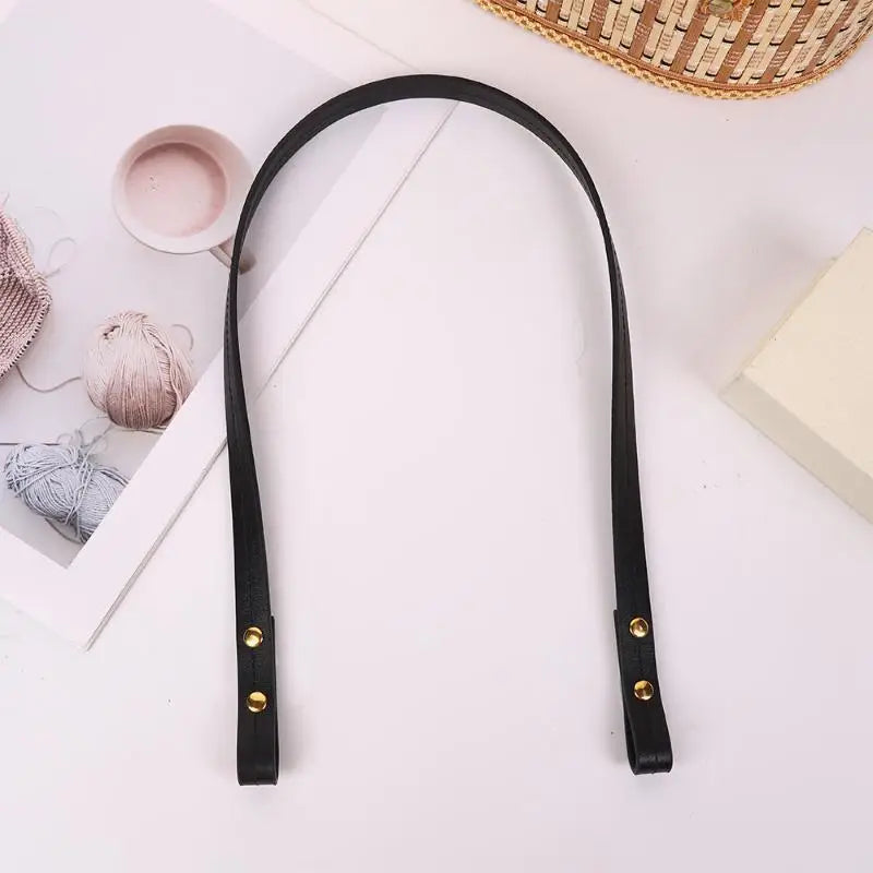 2Pcs PU Leather Bag Replacement Strap Handles – DIY Shoulder Bag
