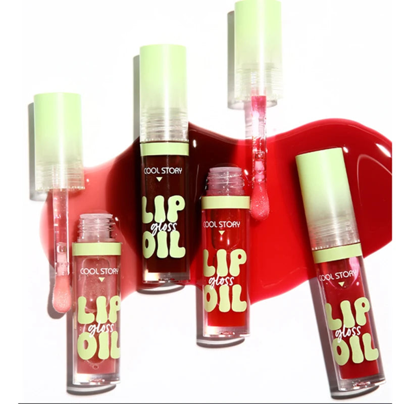 Crystal Jelly Lip Gloss & Lip Oil | Mirror Shine Non-Sticky