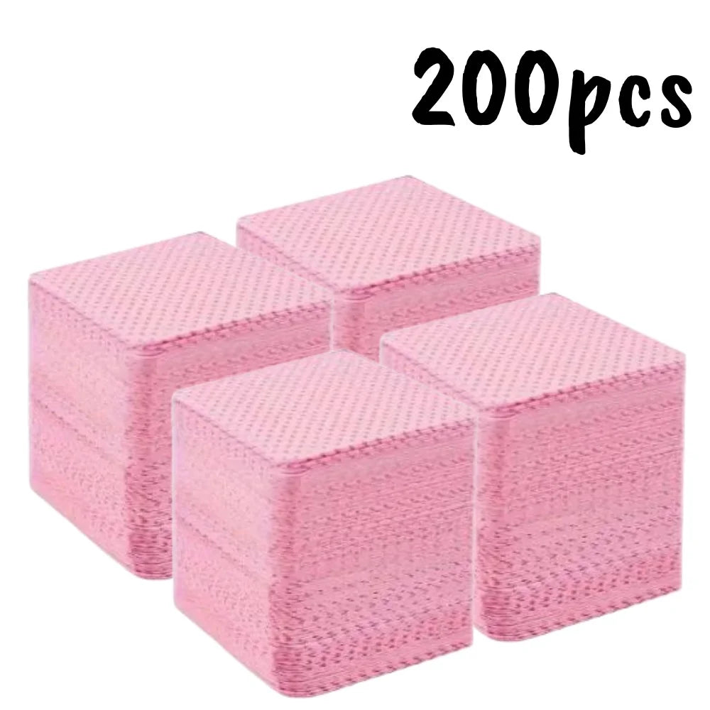 Lint-Free Nail Wipes | Gel Cleansing Polish Remover Pads