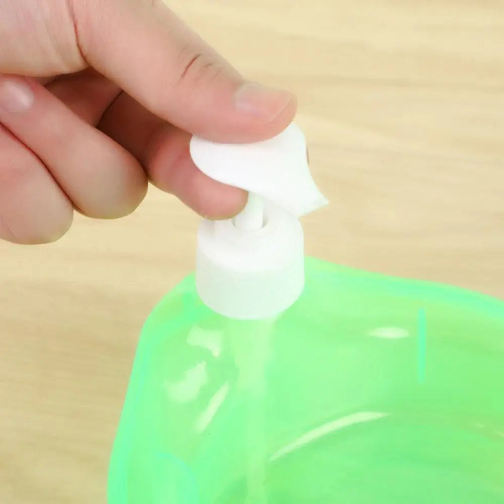 Press-Type Dish Soap Dispenser with Sponge – 1000ml
