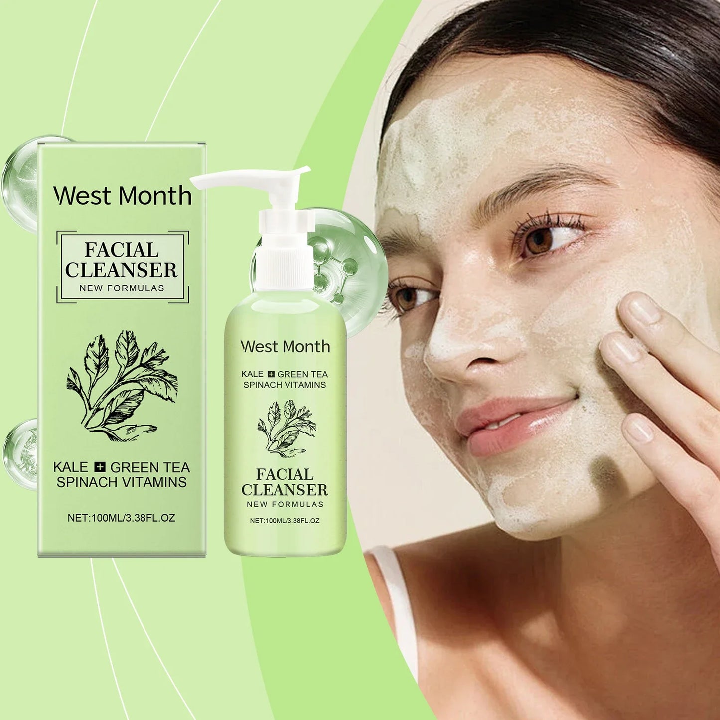 Anti-Acne Foaming Facial Wash – Oil Control & Pore Cleanser Foaming Facial Wash Oasis Select