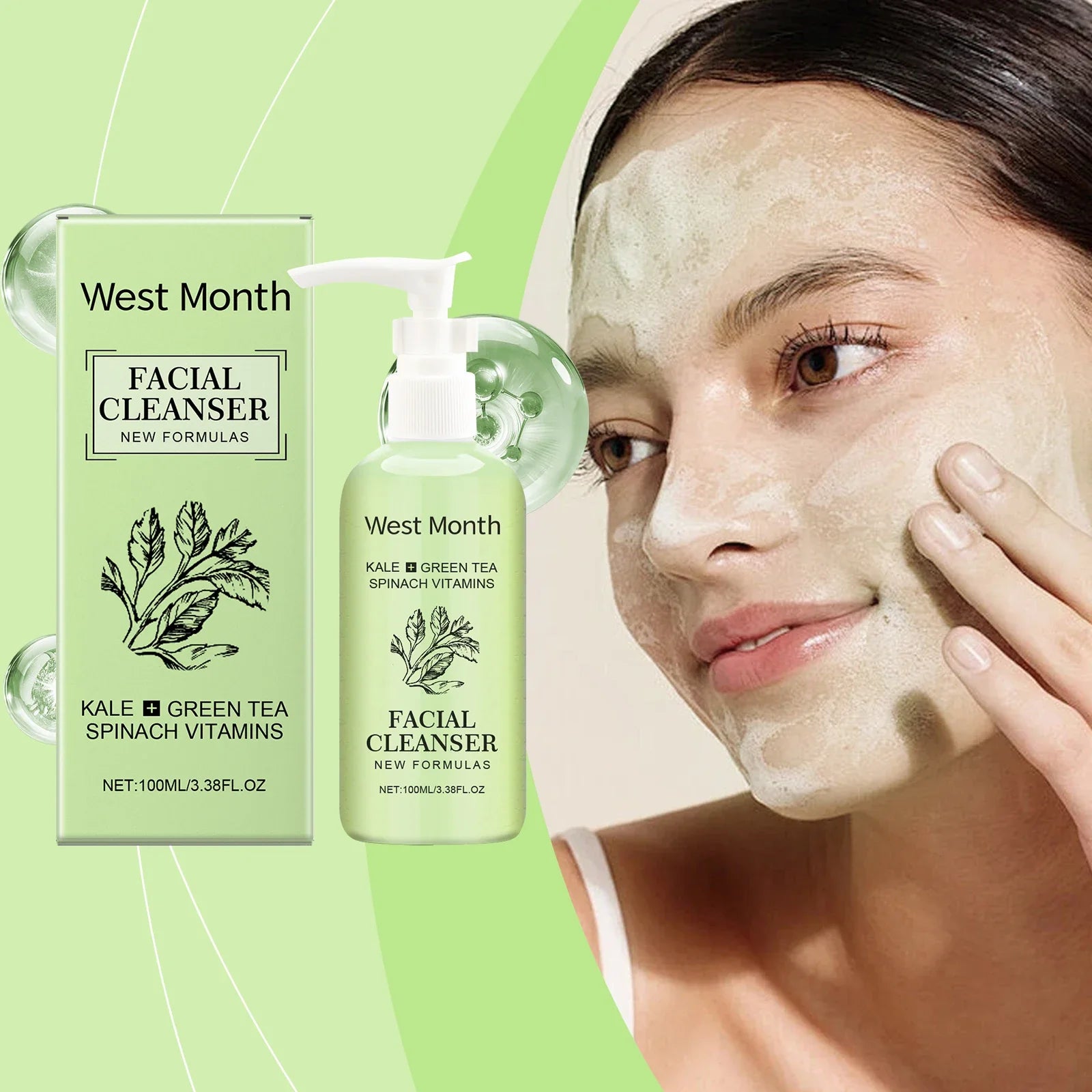 Anti-Acne Foaming Facial Wash – Oil Control & Pore Cleanser Foaming Facial Wash Oasis Select