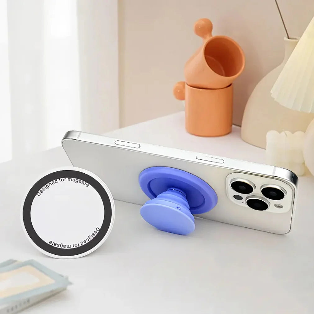 Magnetic Folding Phone Grip Ring Stand for MagSafe
