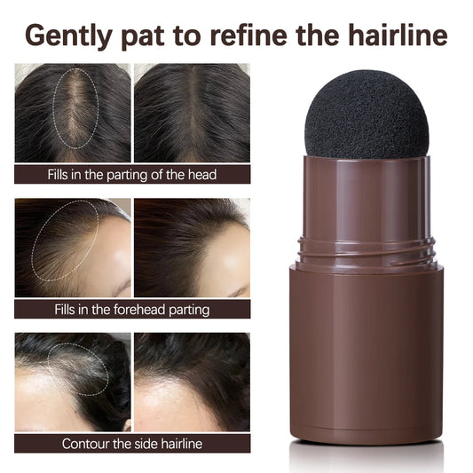 Hairline Powder Waterproof And Anti-Sweat Filling Artefact Repair Seam Finishing Cover Powder Shade Natural Toning Powder Peaceful Pleasures Health and Wellness