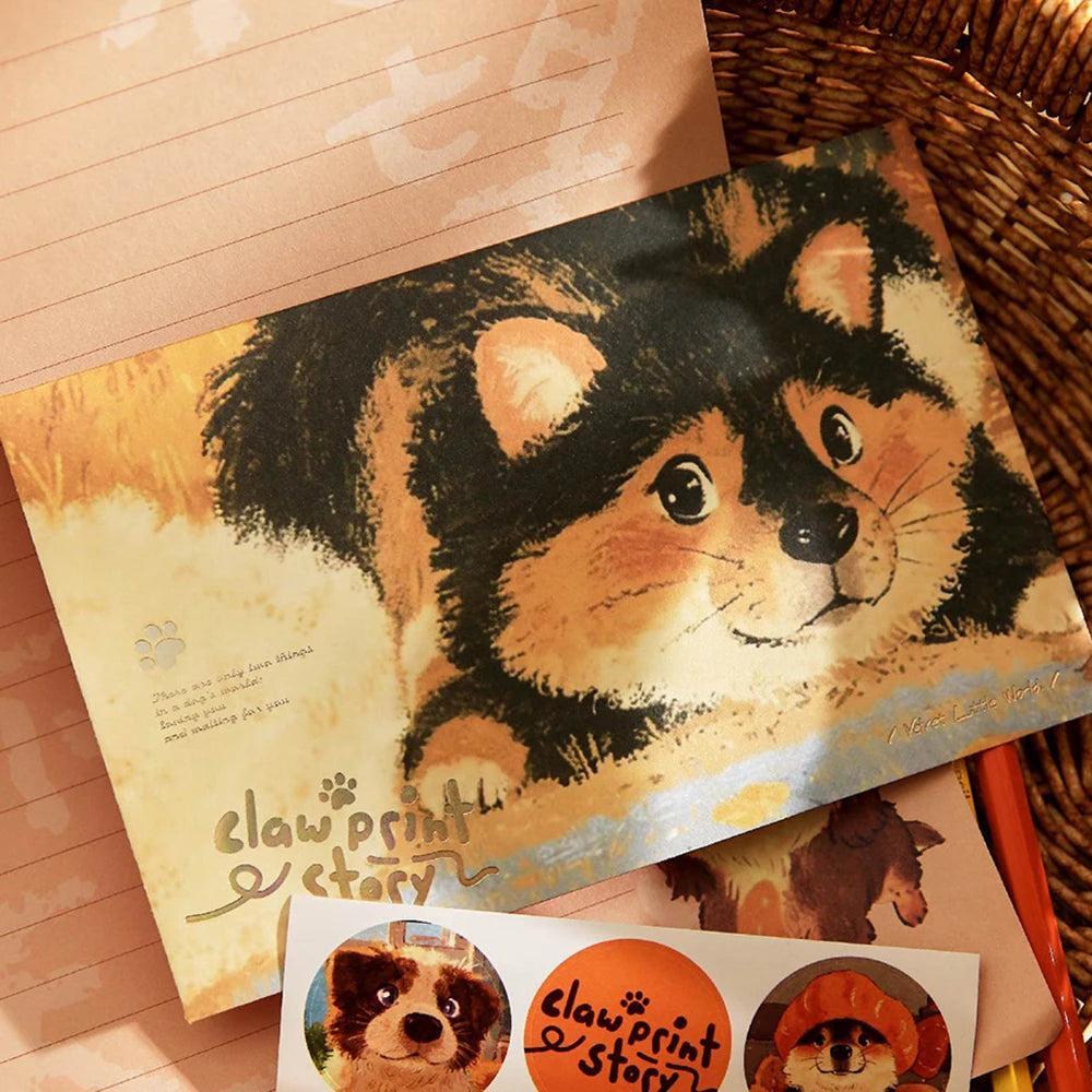 Envelope Cat Dog Story Series Cute Pet Ins Commemorative Blessing