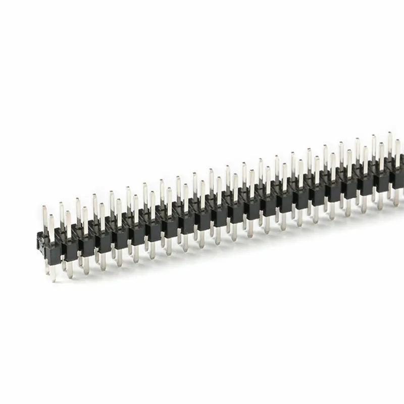 5PCS 2.54MM Spacing Male Double Row Pin Header 2.54 2X40P 2X40 Straight Pin 80P Peaceful Pleasures Health and Wellness Default Title
