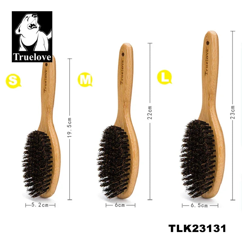 Truelove Pet Grooming Brush Dogs and Cats,Tangles Undercoat,Safe Sensitive Skin Deshedding Pet Brush Removes Loose Hair Tangles Peaceful Pleasures Health and Wellness