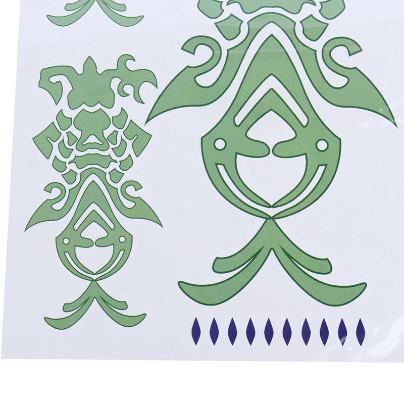 Genshin Impact Xiao Cosplay Temporary Tattoo Stickers