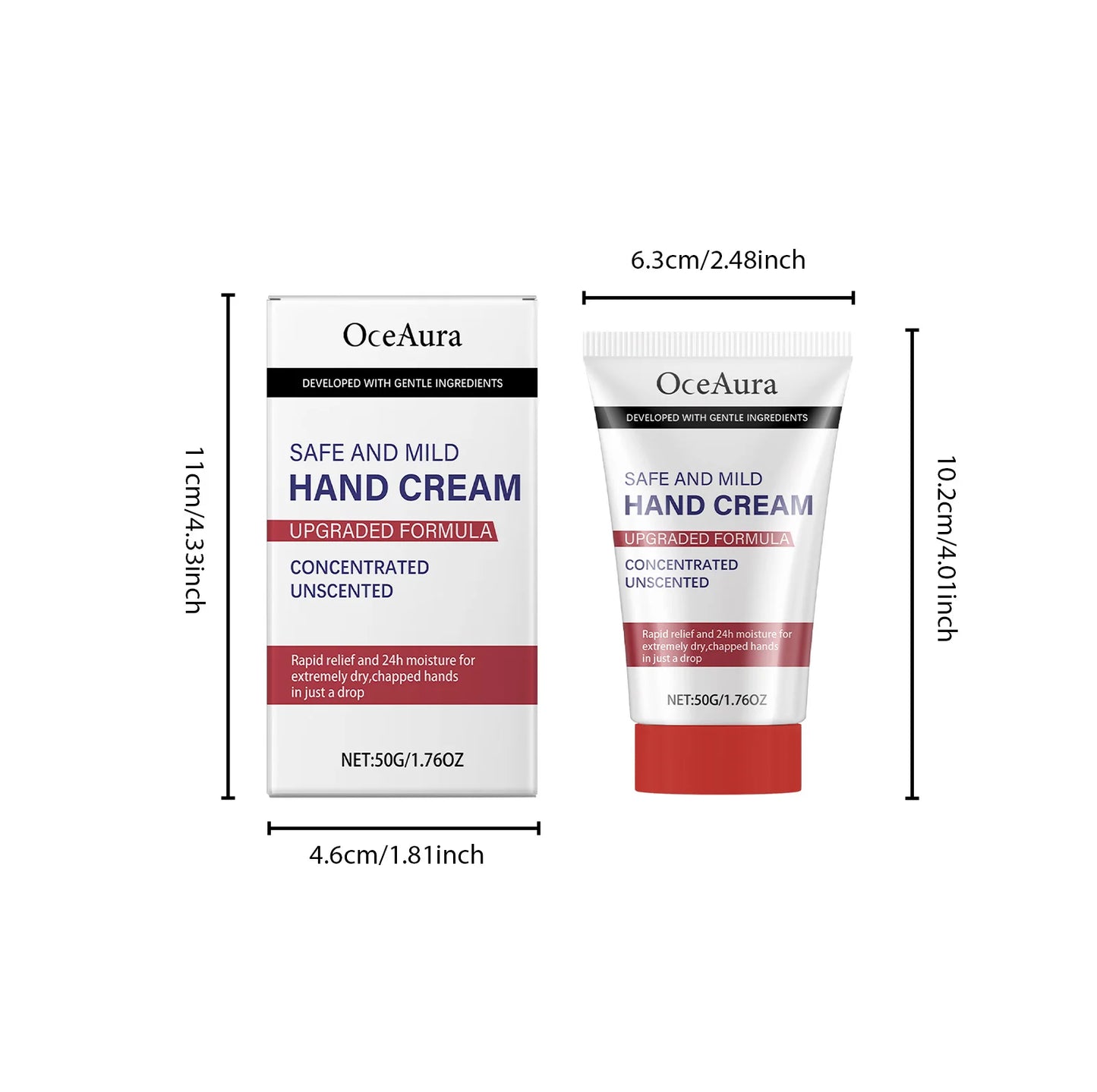 Moisturizing Hand Cream Anti Drying Nourishing Hand Brighten Tender Anti Chapping Moisturizing Autumn Winter Hand Skin Care Peaceful Pleasures Health and Wellness 50g Boxed