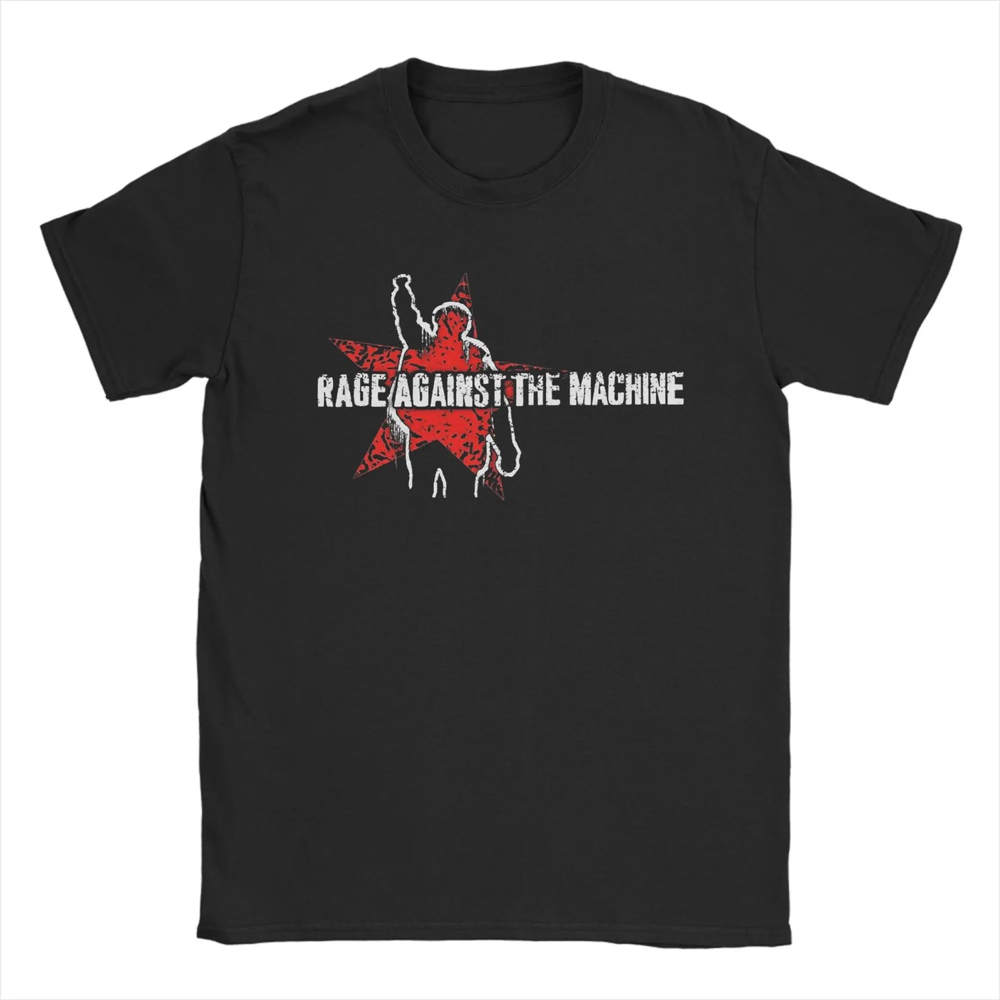 Rages Against The Machines T-Shirt Men The Belle of the Ball Leisure Pure Cotton Tee Shirt O Neck Short Sleeve Plus Size Tops Peaceful Pleasures Health and Wellness