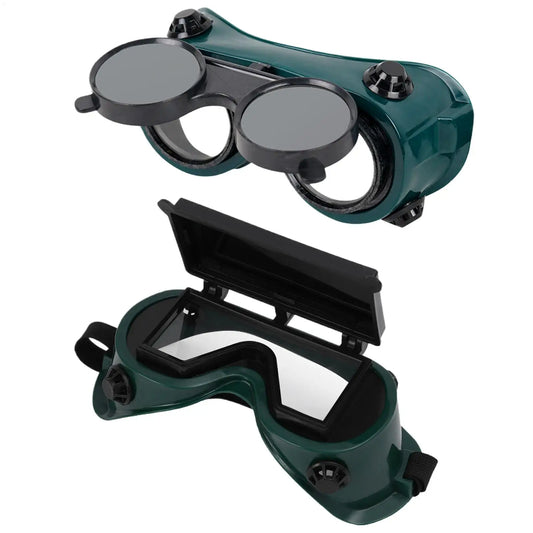 Flip-Up Anti-Glare Welding Goggles – Arc & Grinding Safety Welding Safety Goggles Oasis Select