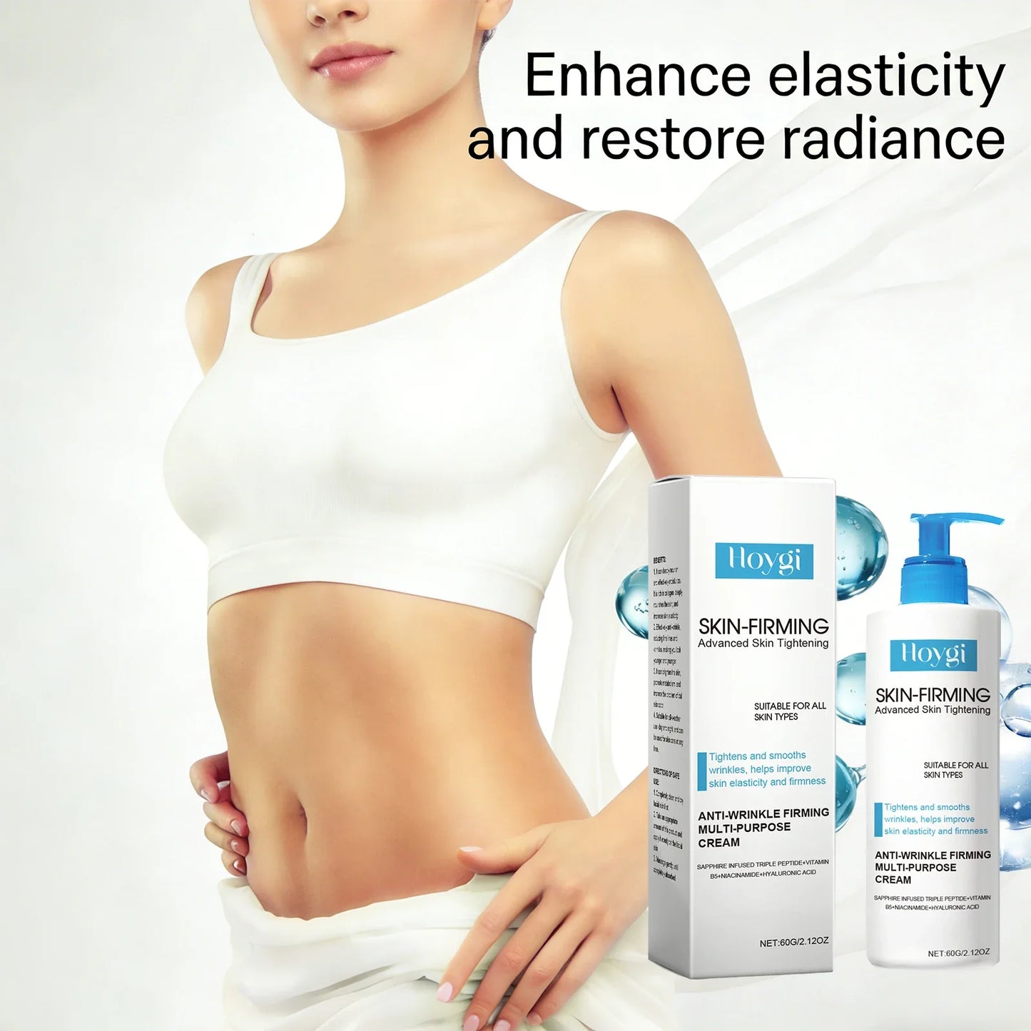 Hoygi Triple Peptide Body Lotion – Firming & Moisturizing Cream
