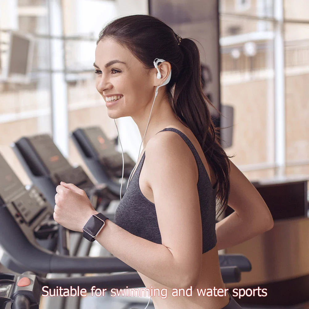 IPX8 Waterproof Swimming Earphones – 3.5mm Wired In-Ear Headset