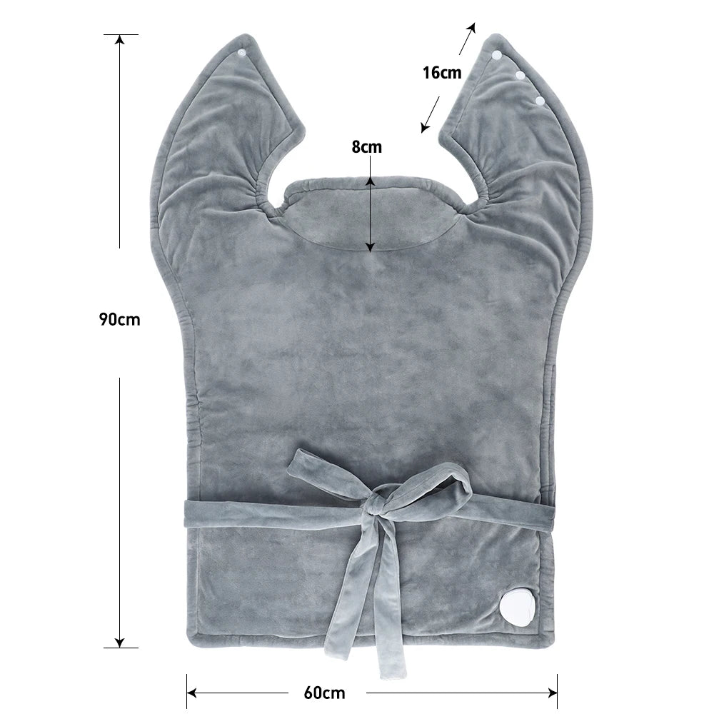 Shawl Electric Heating Pad Home 10-Level Constant Temperature Hot Compress Shoulder Warming Wrap 60*90cm Mat Back Abdomen Heater Peaceful Pleasures Health and Wellness
