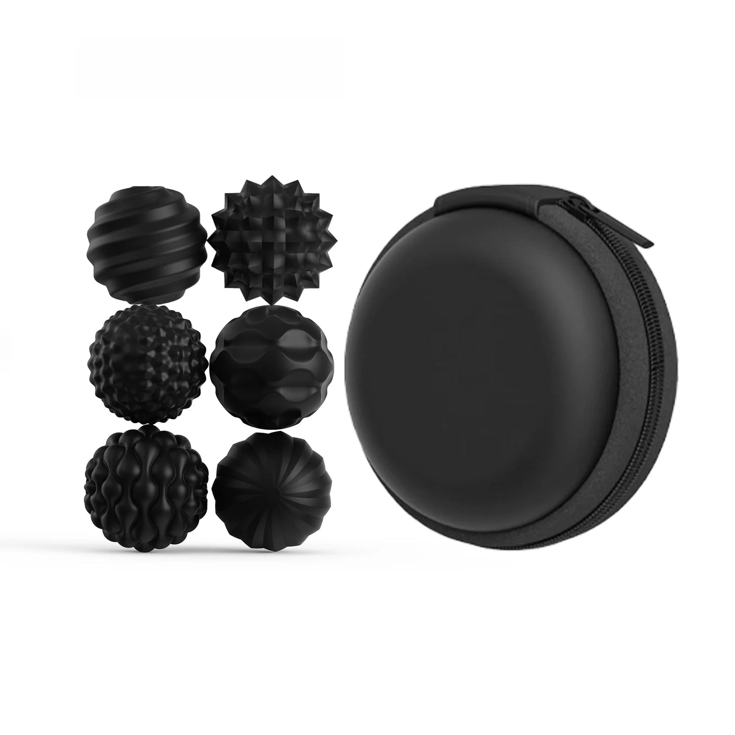 Magnetic Silicone Fidget Balls – Sensory Toy Set 6 or 12 Pcs