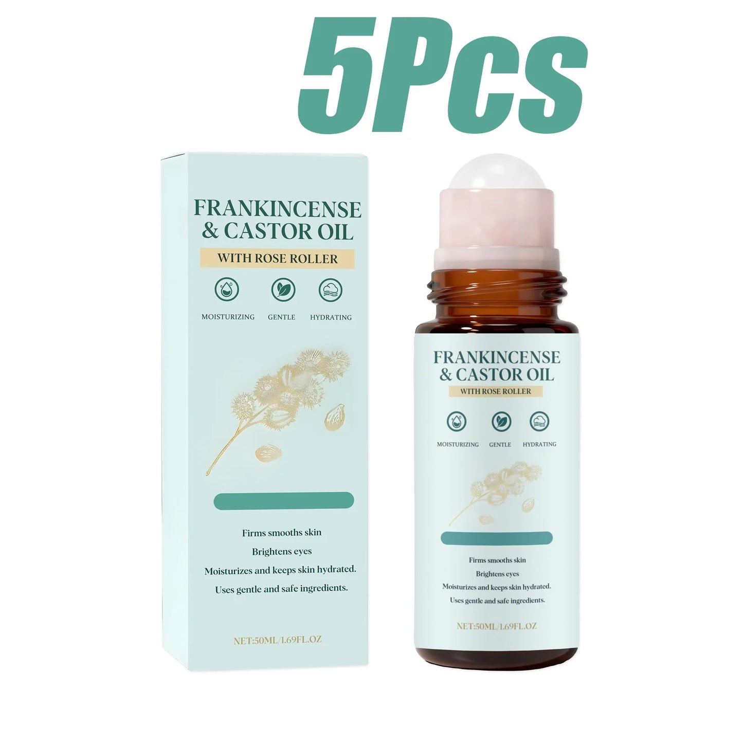 Frankincense & Castor Oil Rollerball – Soothing Roll-On Body Oil