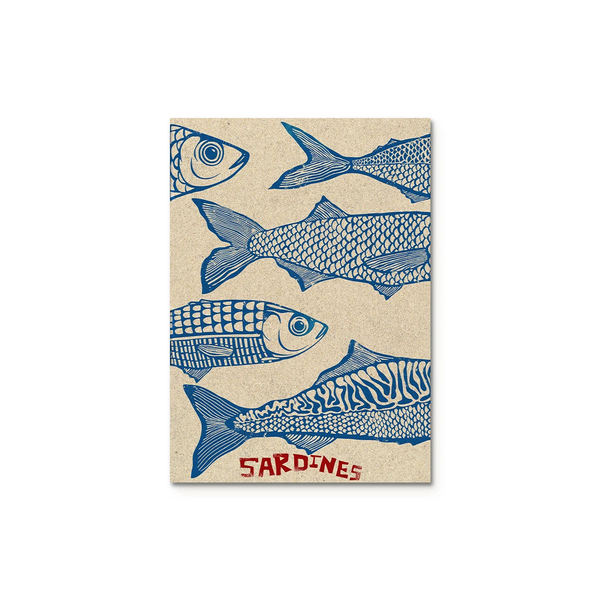 Colorful Ocean Fish Canvas Poster | Unframed Wall Art Print Canvas Wall Art Peaceful Pleasures Health and Wellness TL729 30x40cm Unframed