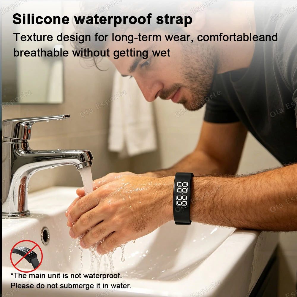Ola Esporte LED Smart Band – Pedometer, Sleep & Alarm Tracker
