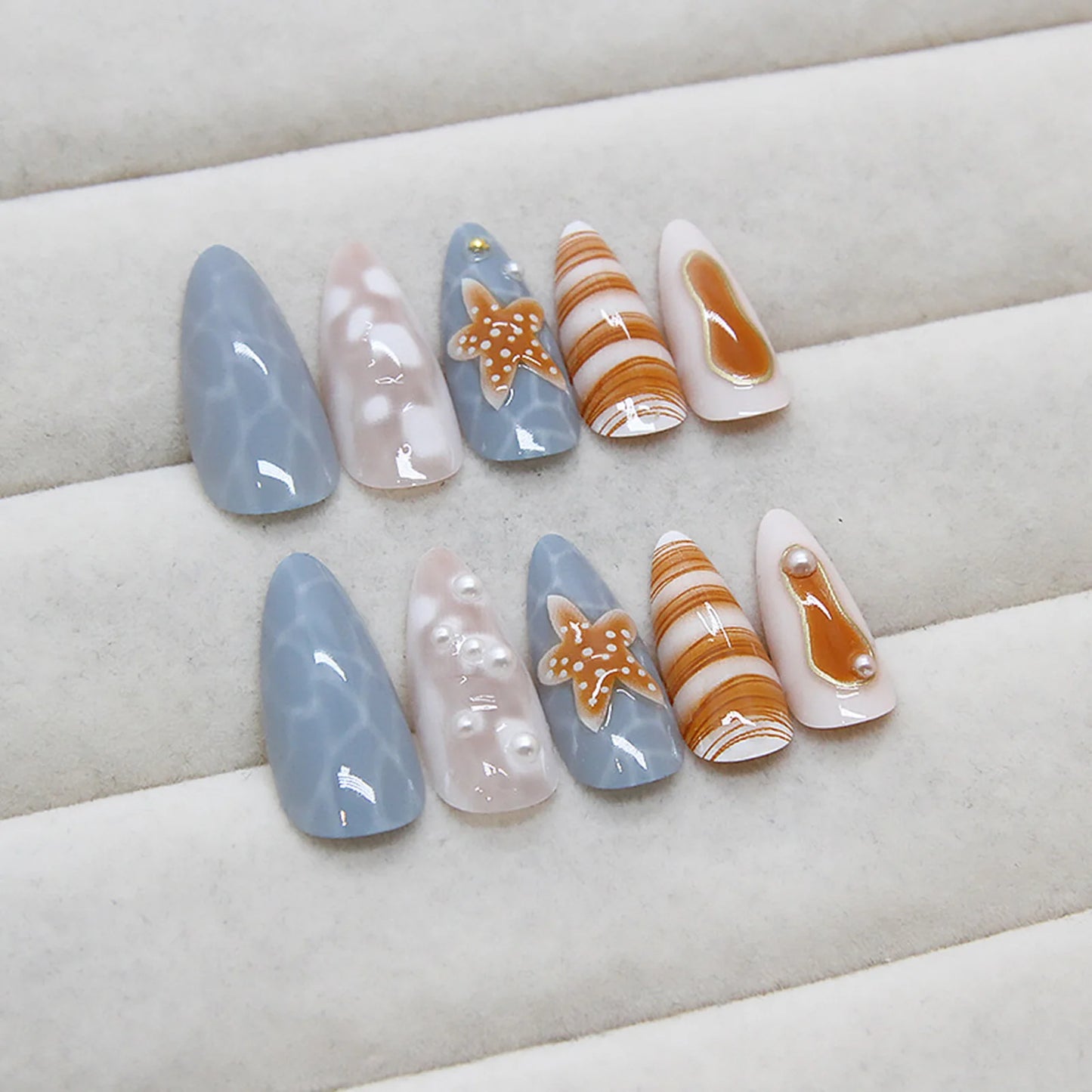 24pcs Ins Pink French Fake Nails 3D Sweet Bow Decor Press on Nails Full Cover Y2k Diamond Star Almond Head False Nail Patches Peaceful Pleasures Health and Wellness 7