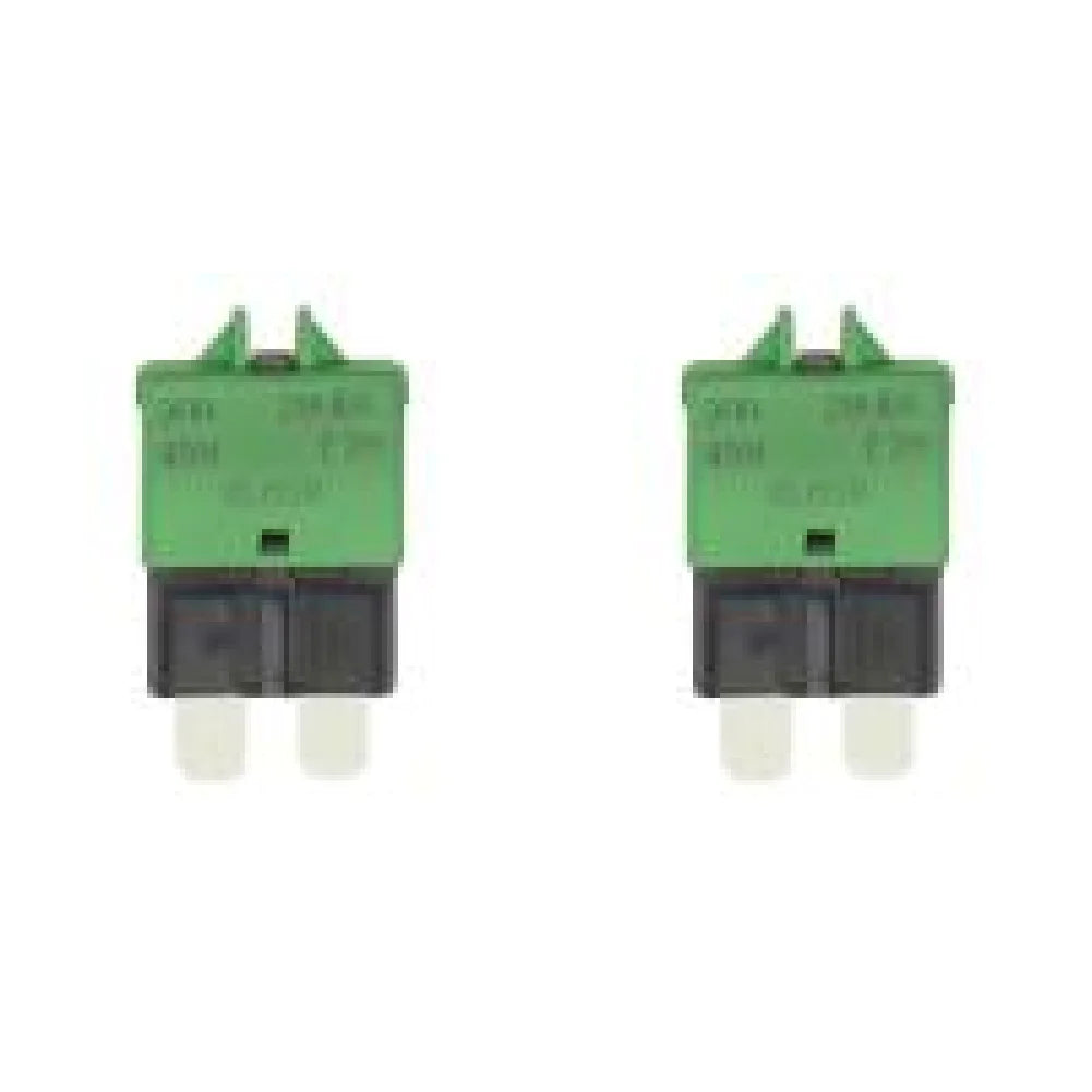 1/2PCS Circuit Breaker Blade Fuse 12V 24V Resettable 5-30A Marine RVs Automatic Reset Thermal Circuit Breaker Car Blade Fuse Box Peaceful Pleasures Health and Wellness F451 2PCS