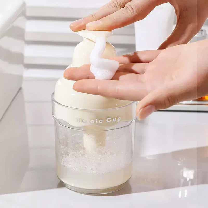 Mousse Foaming Bottle, Manual Pump Bottle For Facial Cleanser, Hand Soap, And Shower Gel, Foaming Device, Dispensing Bottle Peaceful Pleasures Health and Wellness