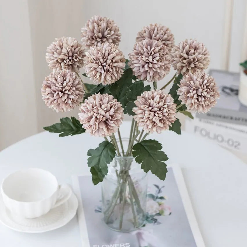 Artificial Silk Chrysanthemum Flowers – Wedding & Home Decor