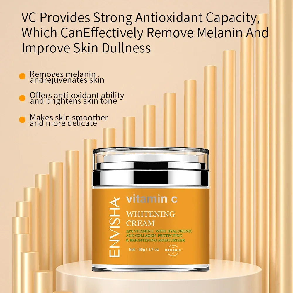 ENVISHA Face Cream – Retinol, Collagen, Vitamin C & HA for Dark Spots 50ml Face Cream Peaceful Pleasures Health and Wellness