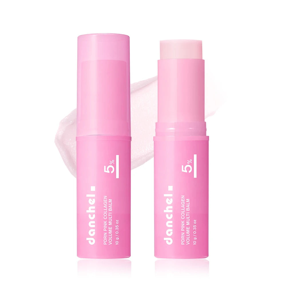 PDRN Pink Collagen Multi Volume Balm Stick Anti Aging Firming Anti Wrinkle For Eye Neck Forehead Smile Lines Peaceful Pleasures Health and Wellness 2pcs